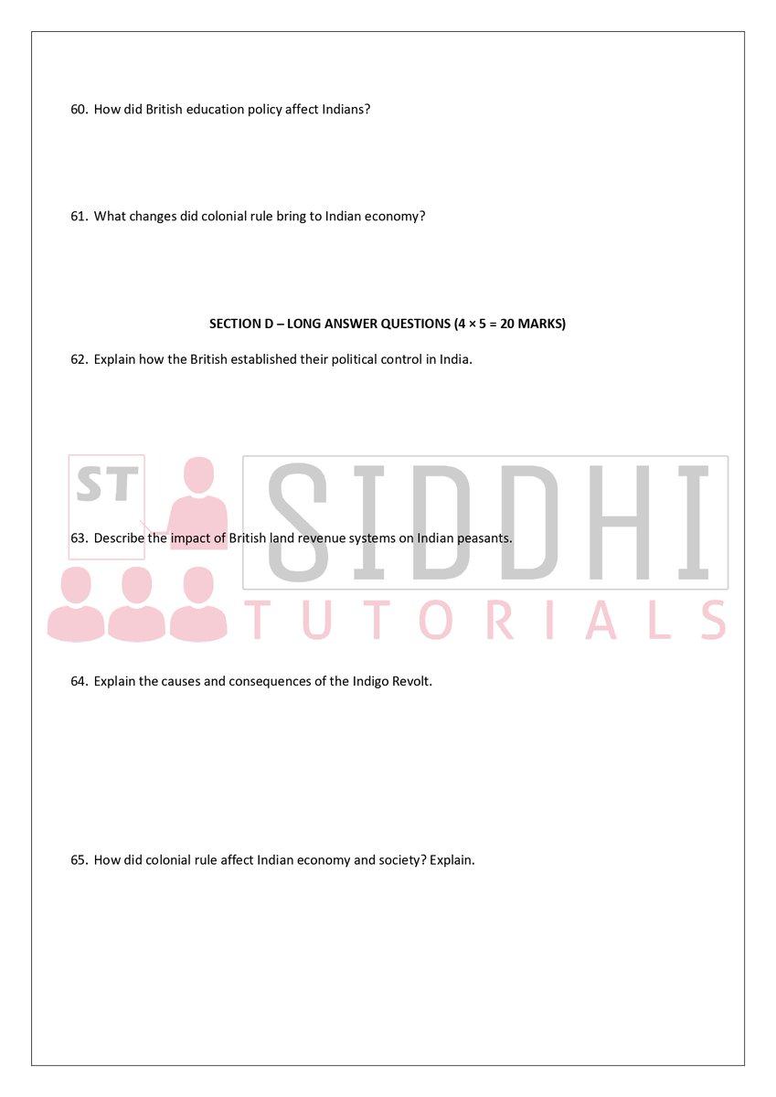siddhi_tutorial's tweet image. 📘 Class VIII – CBSE | Social Science (History)
Chapter 04: The Colonial Era in India

 Individual attention to every student
Address: Kalinga Vihar, Bhubaneswar
 Contact: 9861902023Join Siddhi Tutorials today and make History easy &amp;amp; scoring
#SiddhiTutorials
#BhubaneswarCoaching