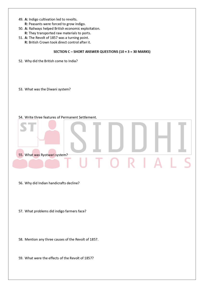 siddhi_tutorial's tweet image. 📘 Class VIII – CBSE | Social Science (History)
Chapter 04: The Colonial Era in India

 Individual attention to every student
Address: Kalinga Vihar, Bhubaneswar
 Contact: 9861902023Join Siddhi Tutorials today and make History easy &amp;amp; scoring
#SiddhiTutorials
#BhubaneswarCoaching