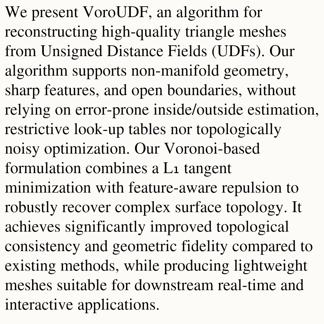 Computer Graphics arXiv tweet media