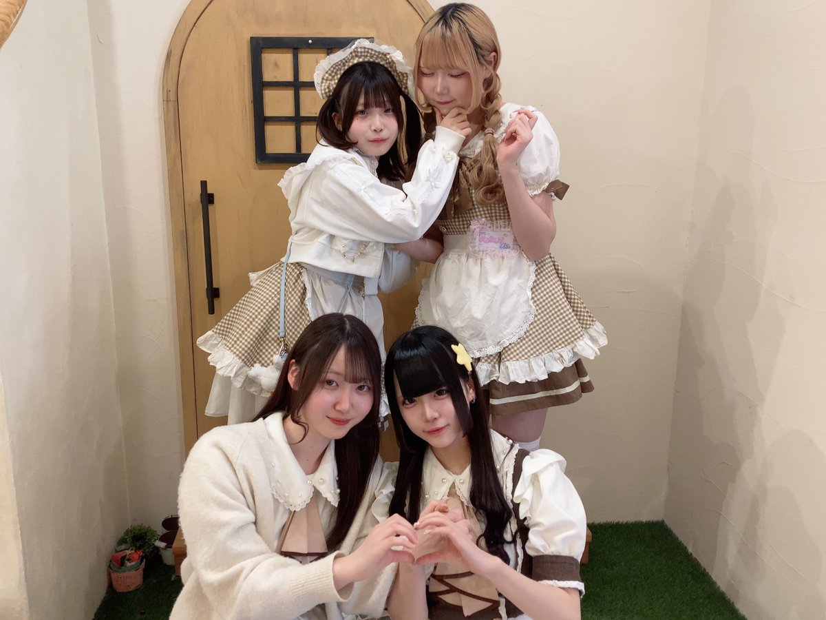 本日もお茶会始まりましたᐡɞ̴̶̷ ̫ ᴗ̤ᐡ ｰ ♡ ♡みずあめ