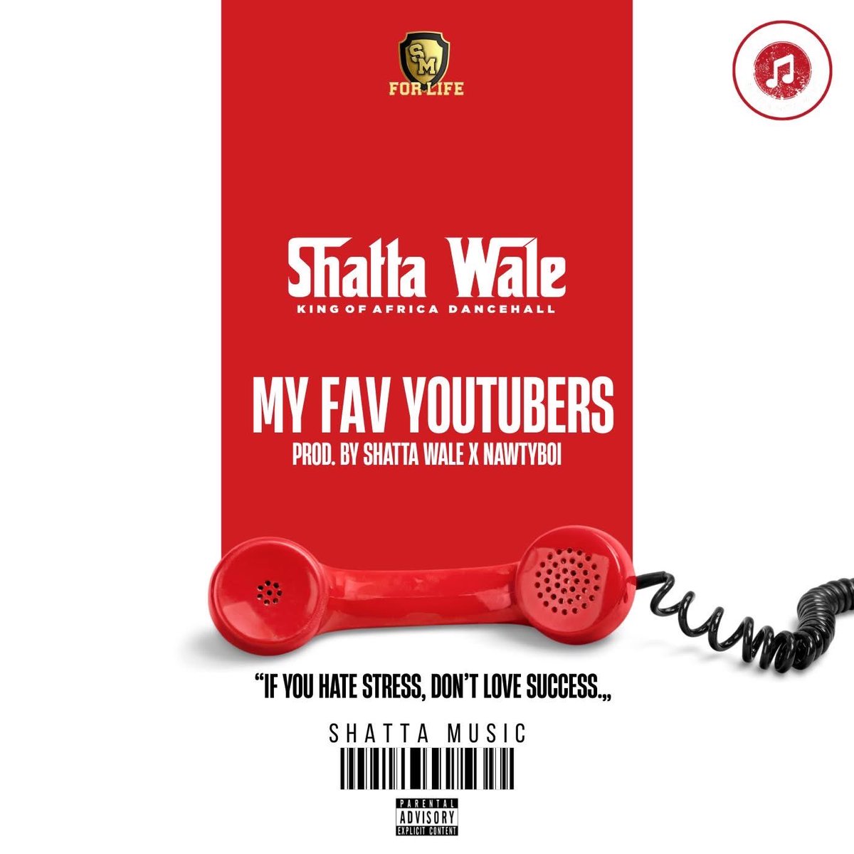 Shatta Wale - #MyFavYoutubers
YouTube <> youtu.be/hzMFfj1uKy0
