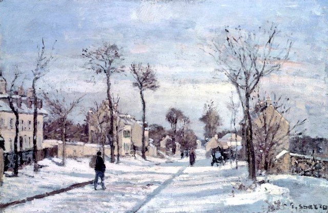 impression_ists's tweet photo. Snow by Pissarro https://t.co/wiv53PHc32