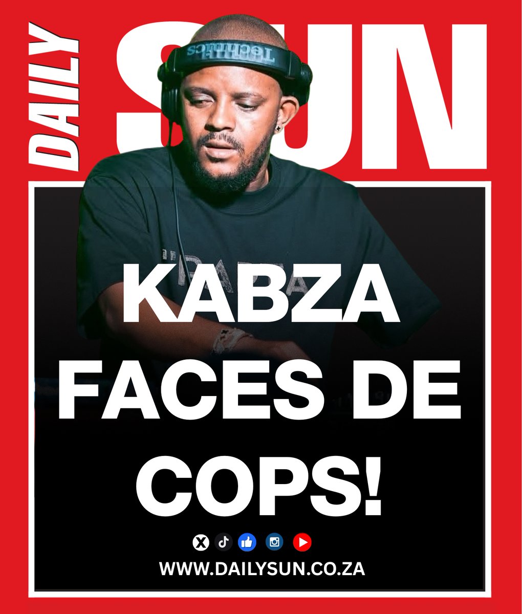 DailysunCelebs's tweet image. EXCLUSIVE: Kabza de Small faces possible arrest!      They have also recommended that he seek Kabza de Small’s arrest.
snl24.com/dailysun/celeb… #KabzaDeSmall #Arrest