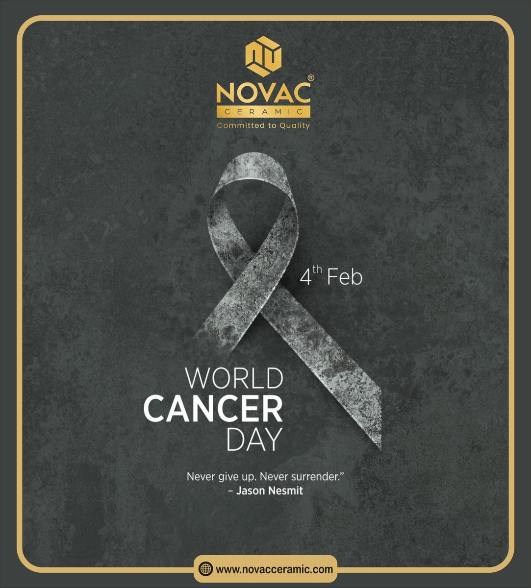 Novacceramicllp's tweet photo. 𝗦𝘁𝗮𝗻𝗱𝗶𝗻𝗴 𝘁𝗼𝗴𝗲𝘁𝗵𝗲𝗿 𝗳𝗼𝗿 𝗮 𝗳𝘂𝘁𝘂𝗿𝗲 𝘄𝗵𝗲𝗿𝗲 𝗰𝗮𝗻𝗰𝗲𝗿 𝗶𝘀 𝗽𝗿𝗲𝘃𝗲𝗻𝘁𝗮𝗯𝗹𝗲 𝗮𝗻𝗱 𝘁𝗿𝗲𝗮𝘁𝗮𝗯𝗹𝗲. #𝗪𝗼𝗿𝗹𝗱𝗖𝗮𝗻𝗰𝗲𝗿𝗗𝗮𝘆

Contact Us At :
💬 +91 756 7805 756 | +91 756 7807 756
 
#cancerday #worldcancerday #cancer #cancerawareness https://t.co/KzRqkTcFGn