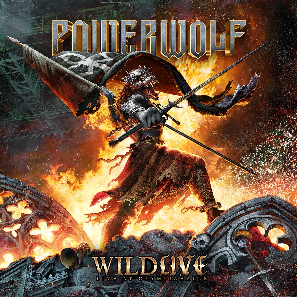 【情報解禁】

炎。儀式。咆哮。POWERWOLF 史上最大の“聖なるライブ”完全収録！

MARQUEE AVALONからヨーロッパ随一のドイツ出身“メタルの祭司” パワーウルフの2024年、ドイツ・ミュンヘンで行われたツアー最終公演 —— 1万5千人超の観客で埋め尽くされた Olympiahalle