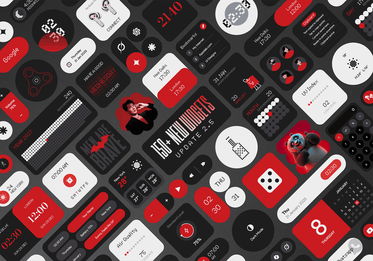 Big Update Live : 150+ New Widgets!🔥

NewThing Widgets PRO : No Need KWGT or additional apps.
play.google.com/store/apps/det…

🎁10 Promo Codes #Giveaway
♥, follow, repost, and comment to Participate.