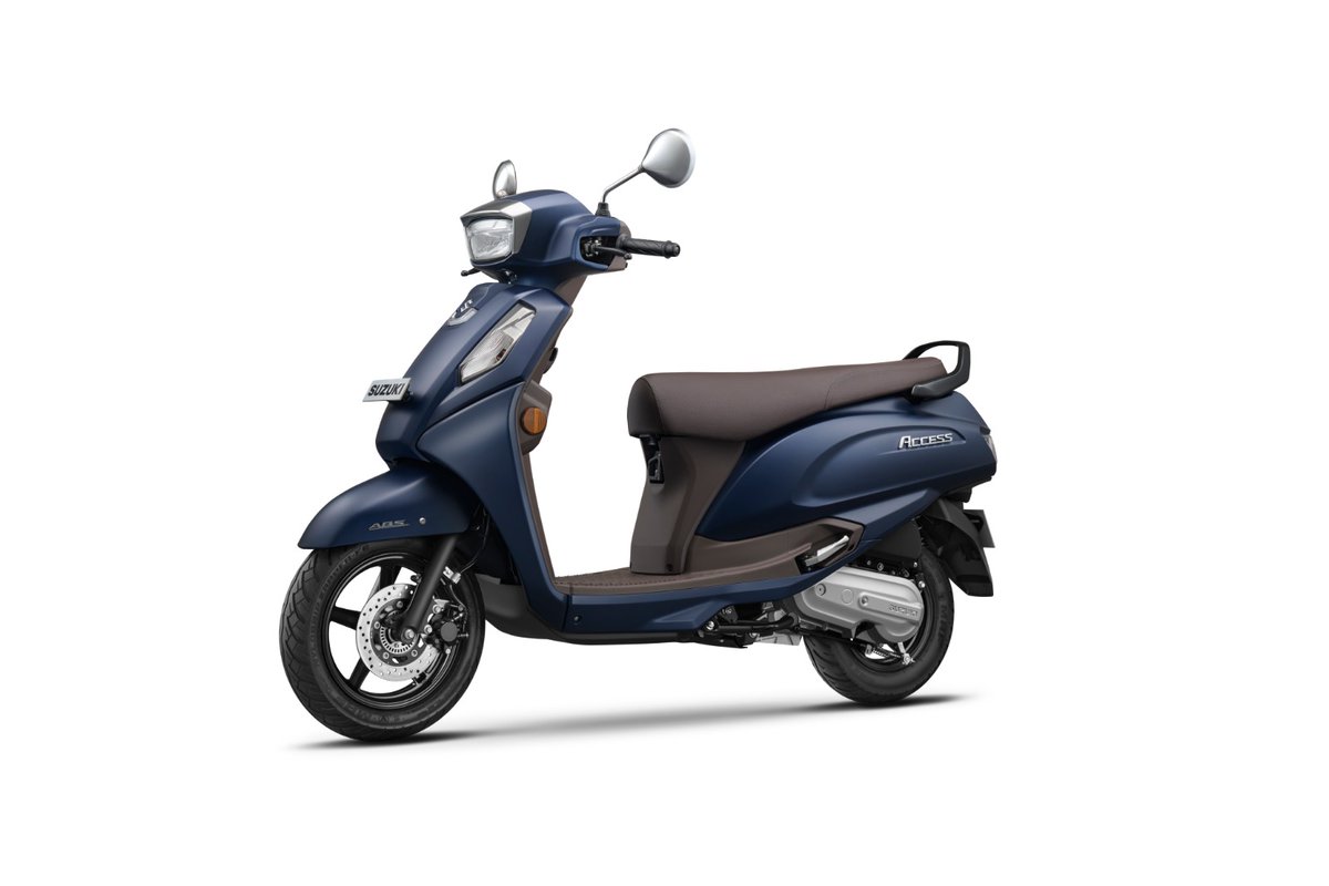 BREAKING ➡️  Suzuki has introduced anti-lock braking on the Access!

Single-channel ABS is now available on two variants of the scooter 👇🏽

Ride Connect: ₹92,328
Ride Connect TFT: ₹98,378

That's a premium of a little over ₹4,000 compared to the non-ABS variants. Worth it?