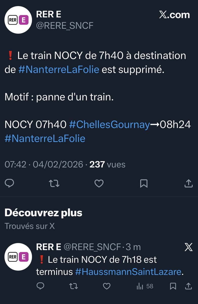 STOP GALÈRE : Transports IDF tweet media