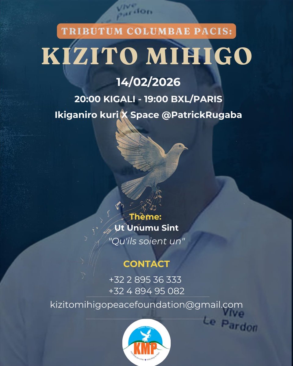 Kizito Mihigo Peace Foundation(KMP Foundation) tweet media