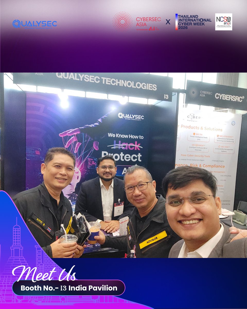 QualySec tweet media