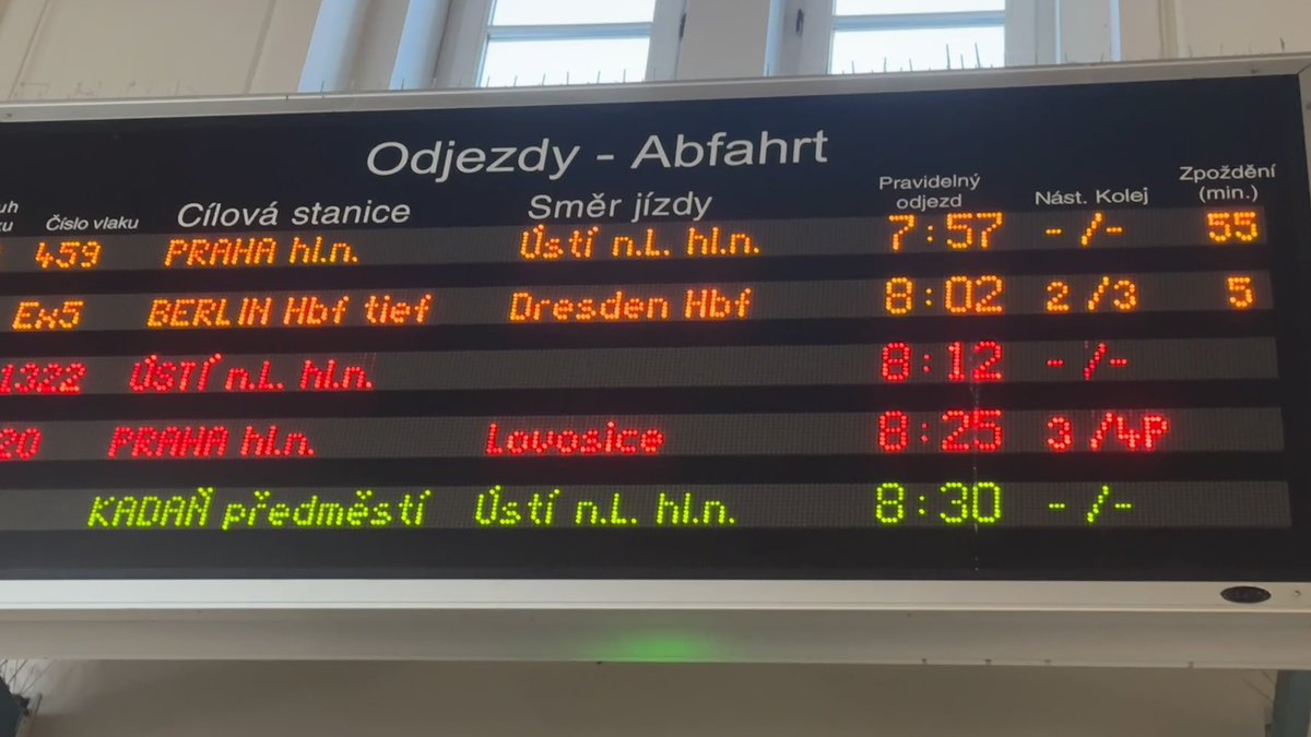 Dobrá práce <a href="/Spravazeleznic/">Správa železnic</a> ! Oznámení o zpoždění (55min) deset minut po plánovaném odjezdu. Ještě že si jedu zrovna pro auto a na tuhle zálibu na vlaky brzo zapomenu.
