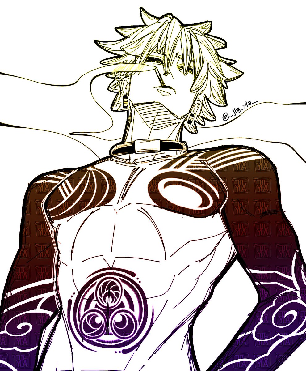 Aksjsojwosjeidjpekskhdujek he's so hoooot 

His tattoos are beautiful, but my hands gave up 🥲

#gachiakuta #gachiakutamanga #Enjin #enjingachiakuta #gachiakutaenjin