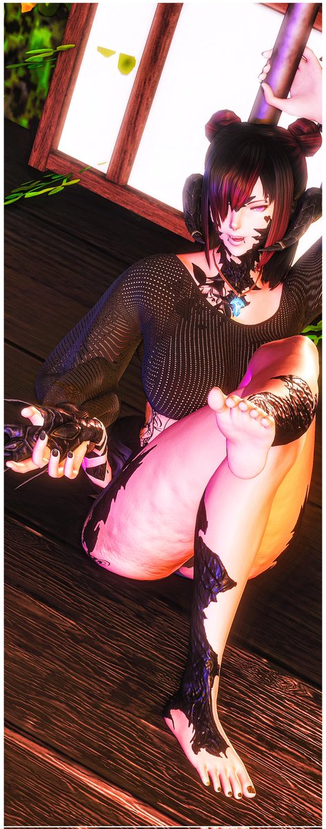 Model Time with Kitty.

#GPOSERS #EorzeaPhotos #Au_Ra