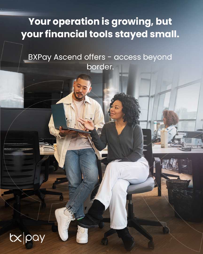 BXPayGlobal's tweet photo. BXPay Ascend offers expanded access beyond borders, designed for users managing higher activity and more complex workflows.
DM US for more info or Visit our Website https://t.co/HBqCE0IUjs https://t.co/HhVlvcANtR