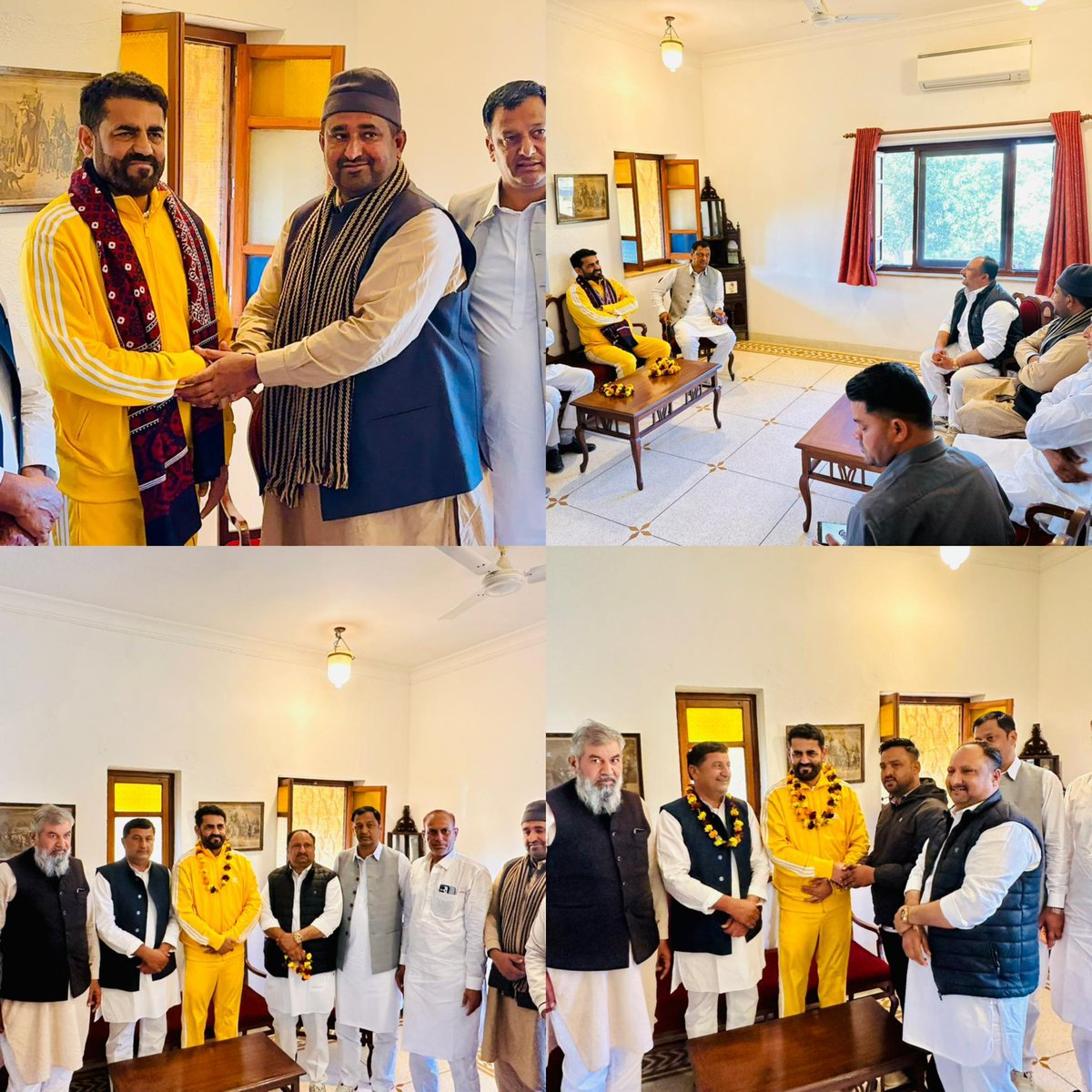aminpathan54's tweet photo. आज जैसलमेर रेलवे स्टेशन पहुंचने पर अल्पसंख्यक जिला अध्यक्ष सलीम मोहम्मद एवं खेल प्रकोष्ठ के जिला अध्यक्ष साजिद खान एवं समाजसेवी वली मोहम्मद (काले खान) एवं दर्जनों कांग्रेस कार्यकर्ताओ ने स्वागत किया।
#aminpathan https://t.co/QX68raStLO