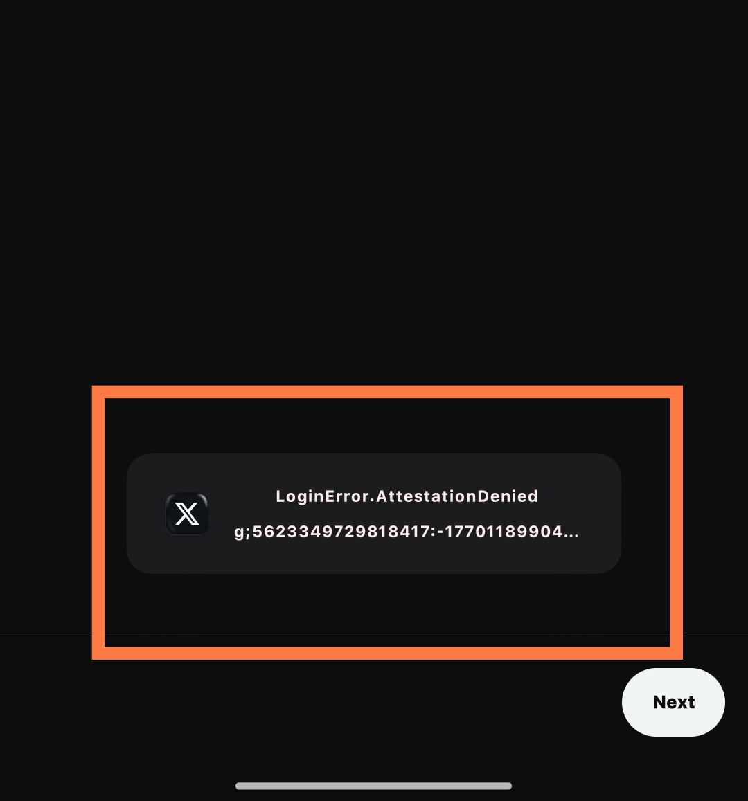 確認୨୧⑅*.⸜(๑'ᵕ'๑)⸝ What's the solution for this X Login Error?