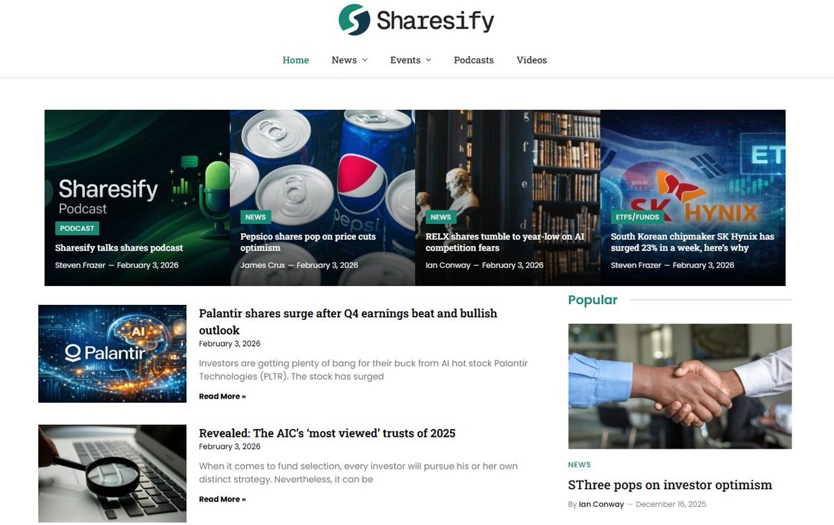 Sharesify's tweet photo. UK companies in the news:

#ADIG #AIRE #BEZ #BRAI #DATA #DCC #FUM #GEMD #GKP #GRI #GSK #KETL #OXB #SSE #WINE #WOSG #YOU

Head over to https://t.co/HRWYmD2HJS for news, views, analysis and more. https://t.co/FRpd48EA5e