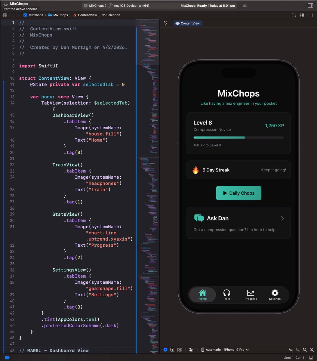 DanMurtagh's tweet photo. MixChops. 

Coming soon. 

🎛️🎧 https://t.co/HpTYQsGB4u