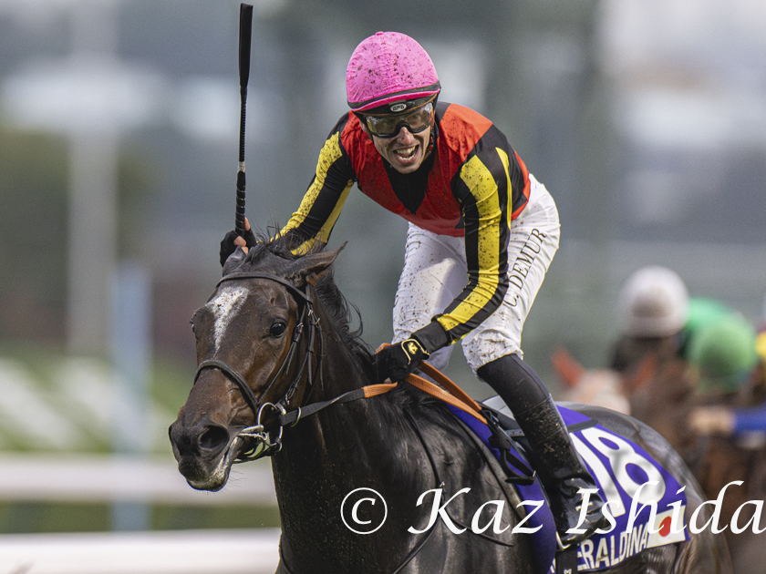 HimawariKaz's tweet photo. ジェラルディーナ
2018.5.12生まれ

Geraldina,the 2022 Queen Elizabeth ll Cup winner,ridden by Cristian Demuro
DOB:MAY 12,2018 https://t.co/gKrydYMCs0