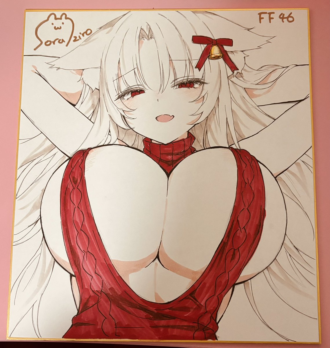 「FF46色紙」|そらなにいろのイラスト