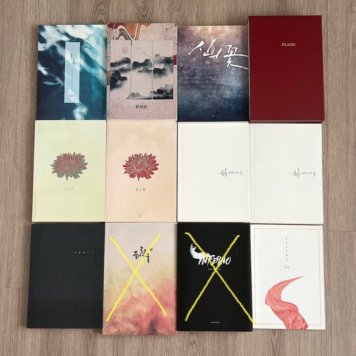 oopsyangdo's tweet photo. 엑소 소장본 빙의글 나페스 팬아트 회지 팬픽 팬북 양도 판매

백도
춘금님 홍염
조군님 sin
몽자님 요괴공
어퓨님 신의꽃
메이비님 굿바이 줄리엣
tete님 을의 연애
란님 클리셰
샤콤님 불협화음
부돔님 리뷰왕1
나나님 백도네 이야기

카디
쏘피님 채찍 https://t.co/zJ6X2zkyiX