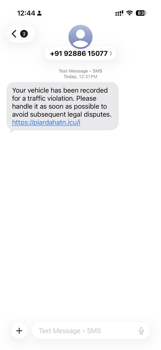 rumeh's tweet photo. Current scam ? I don’t have a vehicle registered to me @MumbaiPolice https://t.co/UCWSgAuGP8