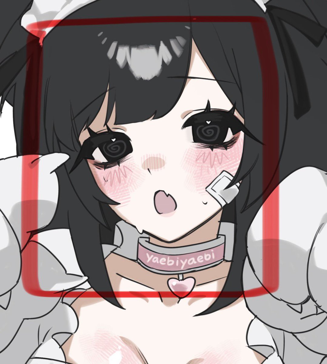cat2041213's tweet photo. @Misomiplz @Liebe_209 @yaebiyaebj The way Yae highlights hair is CLEARLY the same. An artist can see that this is the same art style. The hair is the same, it's the SAME exact character? https://t.co/YPSEvHpUXB