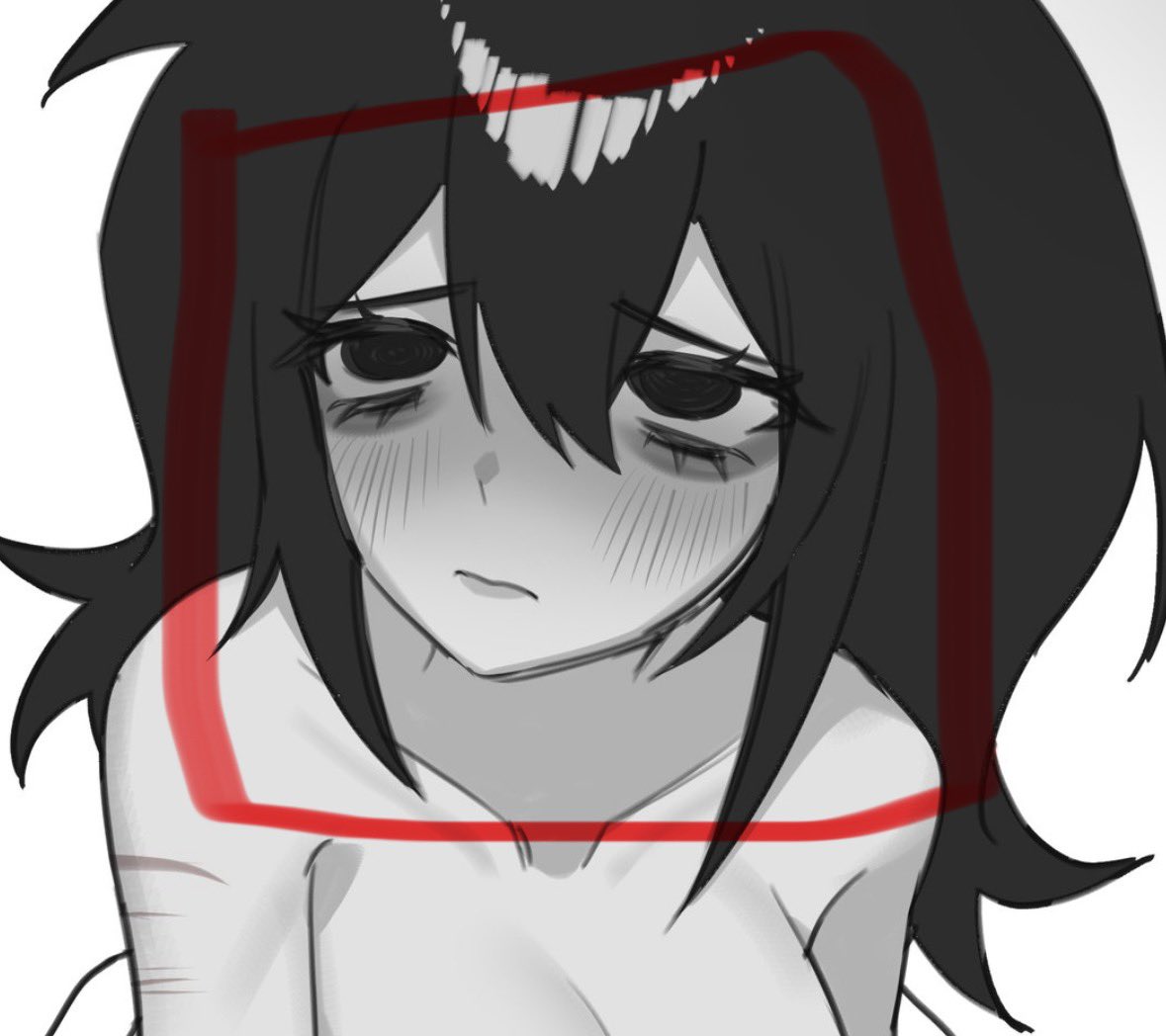 cat2041213's tweet photo. @Misomiplz @Liebe_209 @yaebiyaebj The way Yae highlights hair is CLEARLY the same. An artist can see that this is the same art style. The hair is the same, it's the SAME exact character? https://t.co/YPSEvHpUXB