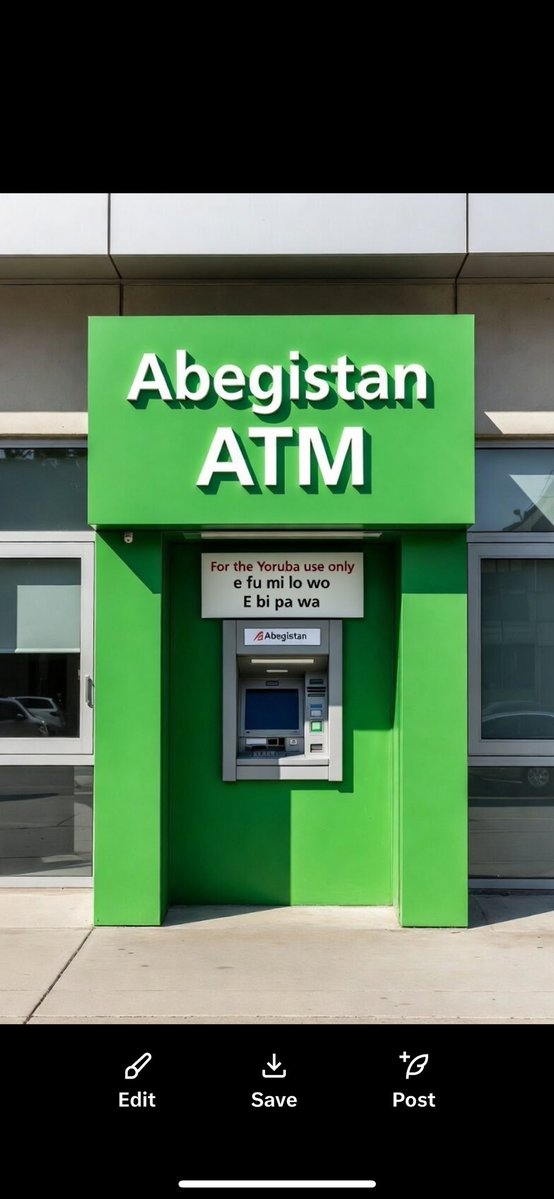 Natty10_LFC's tweet image. Due to high tribalism in Nigeria, the Yoruba people have separate ATMs that only them can use.