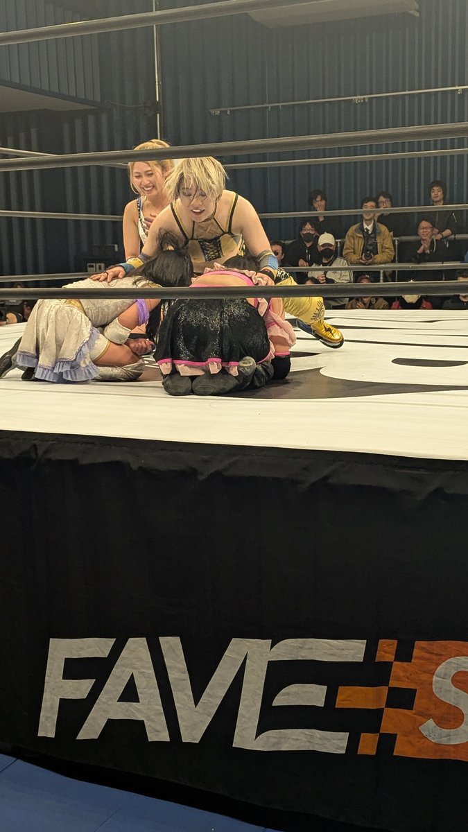 eITVrAod8QhaHv4's tweet photo. 202600203 ＃STARDOM ＃NB28 板橋インイタ

NBらしいい素晴らしい大会でした。梨杏さんお誕生日おめでとう🎉美蘭さん、ななみさん、緋色姉妹。継続���戦して欲しいです👍 https://t.co/vyIuktHEhe