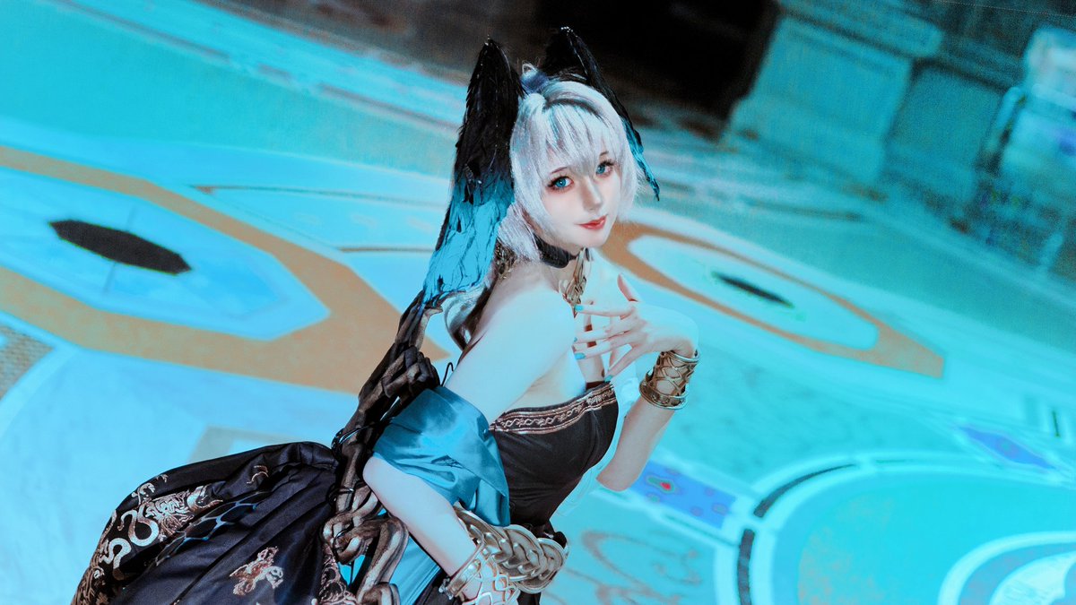 tsurumi57's tweet image. アークナイツ｜ホルハイヤ

#arknights
#明日方舟 
#コスプレ