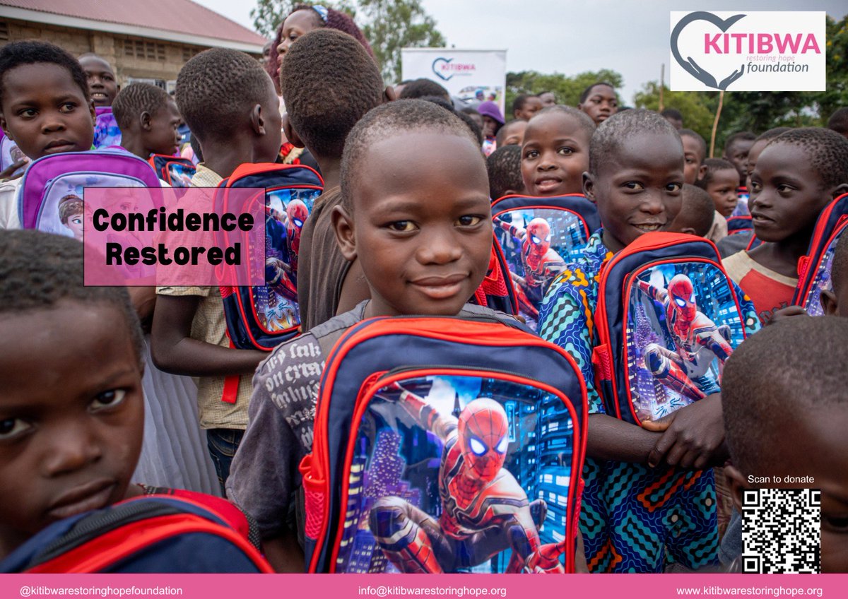 Kitibwa_fdn's tweet image. A child who feels prepared is a child who learns. 
With their new backpack equipped with scholastic materials, they don’t feel “less than.” They feel equal. ​Thank you for facilitating our mothers with the gear to send their children back to school.
#BackToSchool #BagsOfHope.