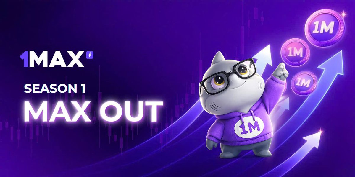 1MAX_GLOBAL's tweet photo. 1MAX’s Quest Hub is now live !!!

Complete quests, engage with the community, and participate across social and platform tasks to earn MAXies Points - which will contribute to future airdrop eligibility, upcoming TGE rewards, and stablecoin incentives.

Start stacking your MAXies now, link down below ⬇️