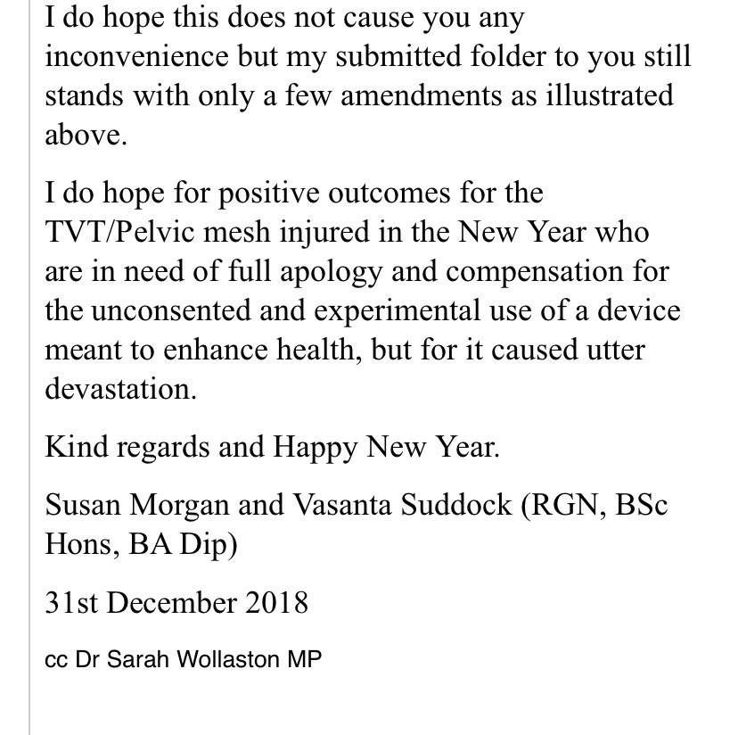 mesh injured patients 🕊 tweet media