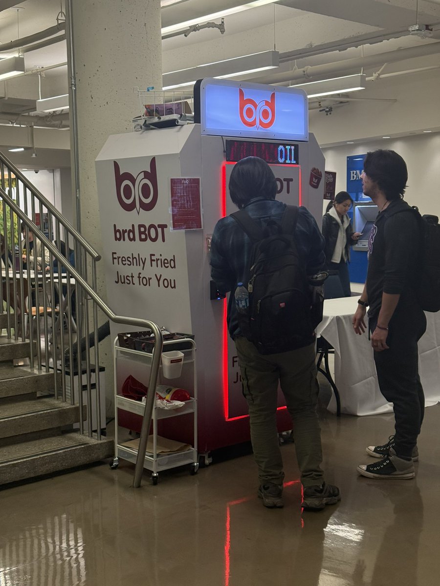 our $160k berkeley tuition is going toward a robotic fried chicken machine