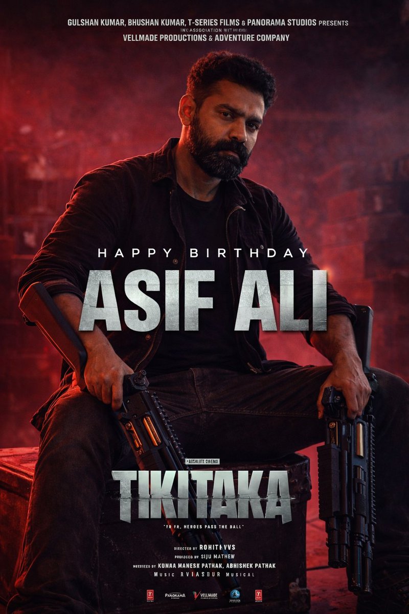 Deva17240771's tweet photo. Happy Birthday @YoursAsifAli Ikka ♥

#HappyBirthdayAsifAli   #AsifAli
#TikiTaka

#TikiTaka Second Look!

#TikiTakaMovie https://t.co/QB7OUn6bbD
