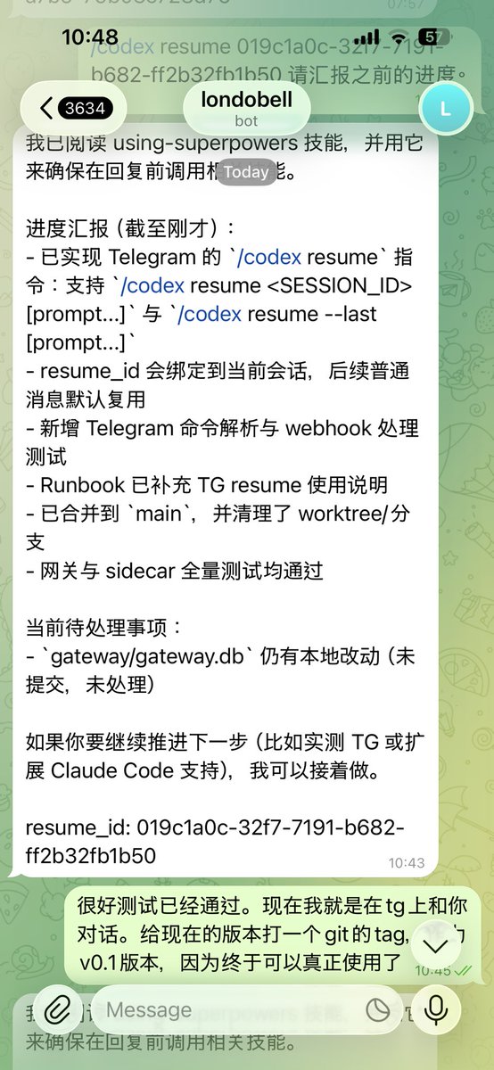 cryptonerdcn's tweet photo. 趁着codex app公开的时机，vibe了一个适合我这种喜欢躺着在手机上coding的人的remote codex/cc工具。
除了慢，什么都好😌自用足够了（记得以前 @dxhuang 好像做过类似的东西）。 https://t.co/60SwNoE5AF