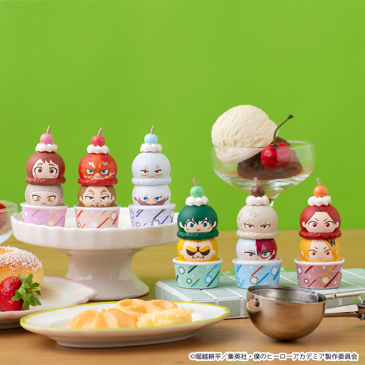 リーリー♡碧峰峡凱旋おみやげマスコット♡フルセット＆竹筒籠おまけ付 僕のヒーローアカデミア】 ◤特典情報