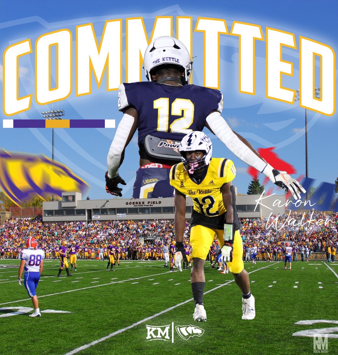 Karonwalker0's tweet photo. Committed✨ 
Blessed to be a Pointer 
@coach_lacombe @UWSPCoachCoop @CoachJentz @CoachBradJames https://t.co/Q8OBUjpjXd