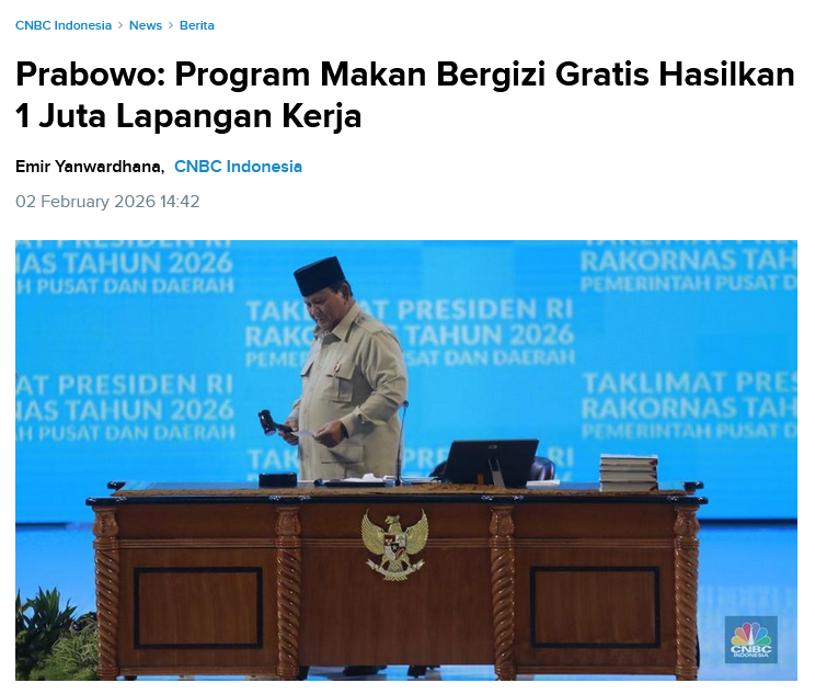 karirspace's tweet image. Pak Prabowo pamer ciptakan 1 juta lowongan dari MBG!

Sementara itu..
- 335T per tahun untuk itu apakah worth it?..
- Apakah tenaga kerja yang di PHK dampak efisiensi anggaran yang dialihkan ke MBG juga dihitung?
- Efek inflasi harga pangan + UMKM yang makin seret bagaimana?
- 1…
