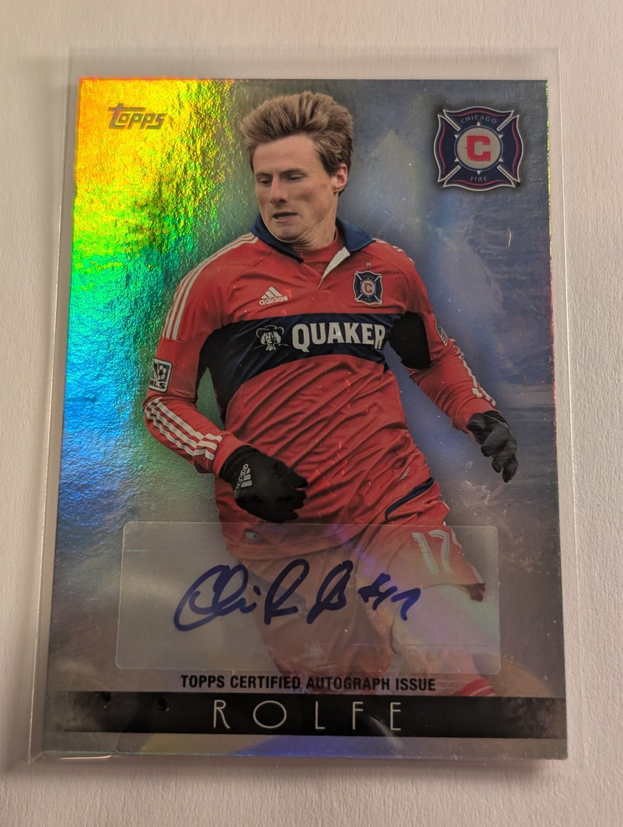 2013 Topps MLS Rolfe
Chicago Fire Game Worn / Auto Lot

$3

#TSSS
🇺🇸$5 BMWT Shipping
🌍Global Shipping Calculated