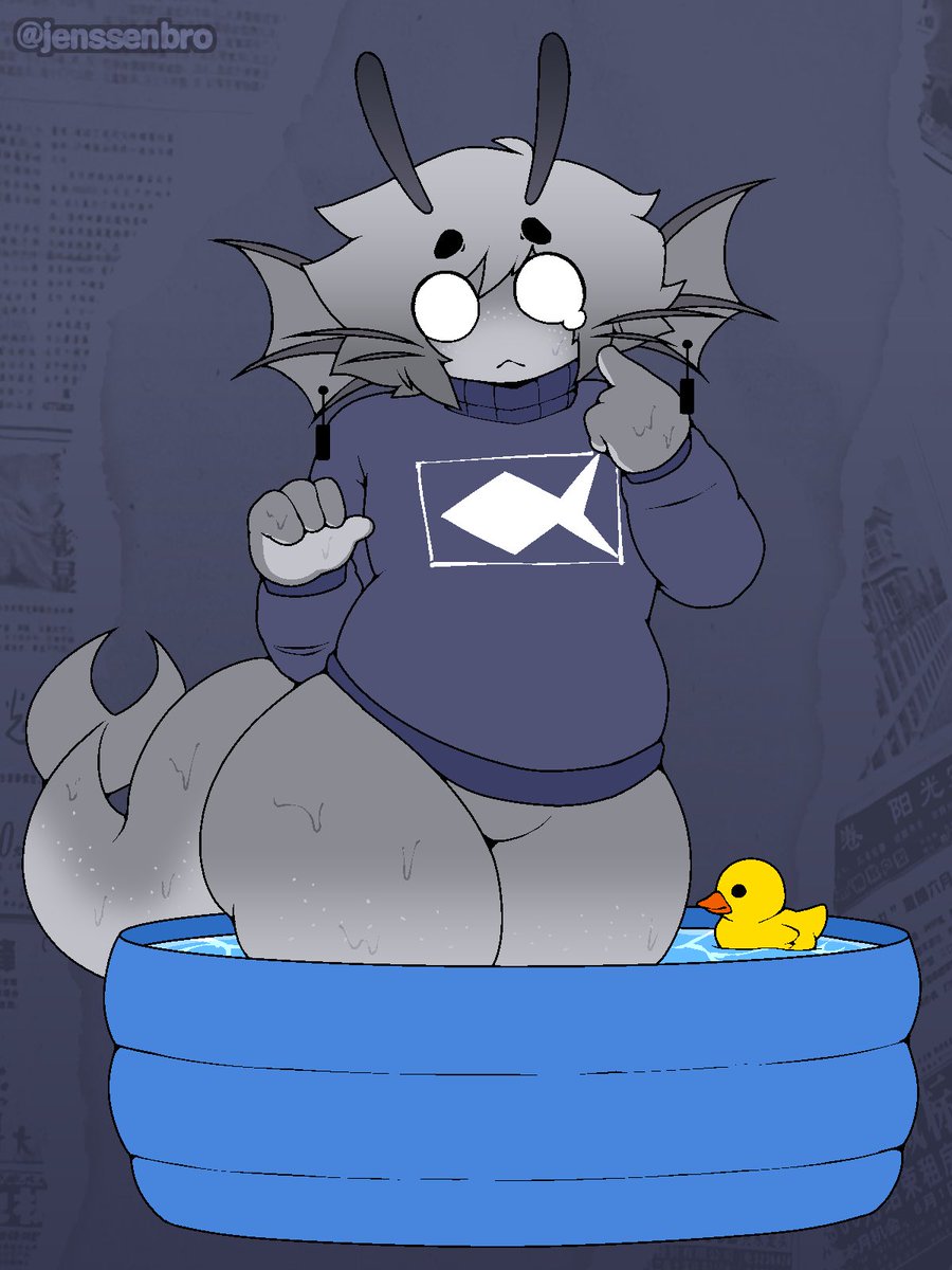 possibly bringing back an old oc of mine, hello fish!