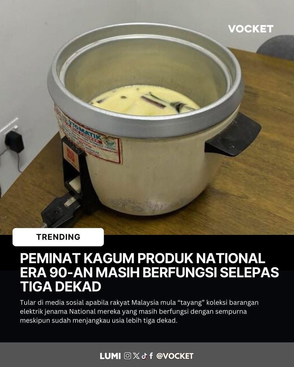 asrulmm's tweet image. I think back then every Malaysian house had one of this