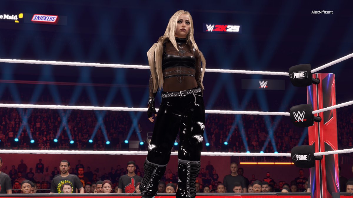 ThePugnificent's tweet image. My last creation for WWE 2K25 drops tomorrow 🙂‍↕️