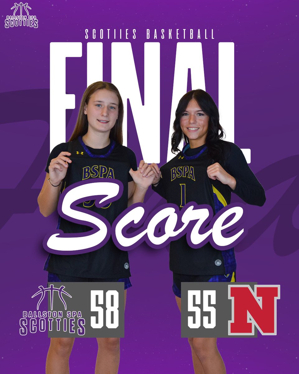 BSPADAWGS's tweet photo. Down six at the half, BSPA flipped the switch defensively, ripping off a 13-0 fourth-quarter run and closing at the line to take a gritty 58-55 win over Niskayuna. https://t.co/MGRFjz1IYZ