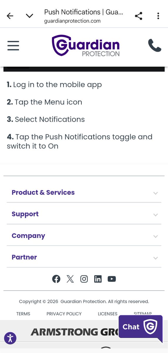 JohnJSeng's tweet photo. @GP_Protects Correction to your latest email: Number 2 in the attached copied from your email today about push notifications should read "Tap the More" icon. Not "Menu." 

Your app says "More." 

Just trying to help ya! https://t.co/R0s7M5NabW