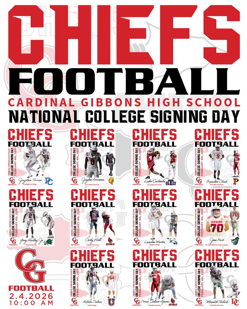 Cardinal Gibbons Football tweet media