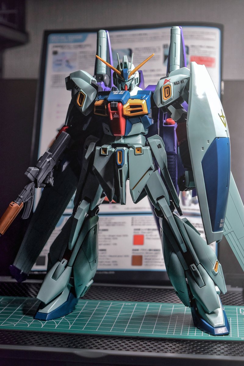 puras9211's tweet photo. リ・ガズィ・カスタム

#ガンプラ #gunpla https://t.co/hus63wvaJJ