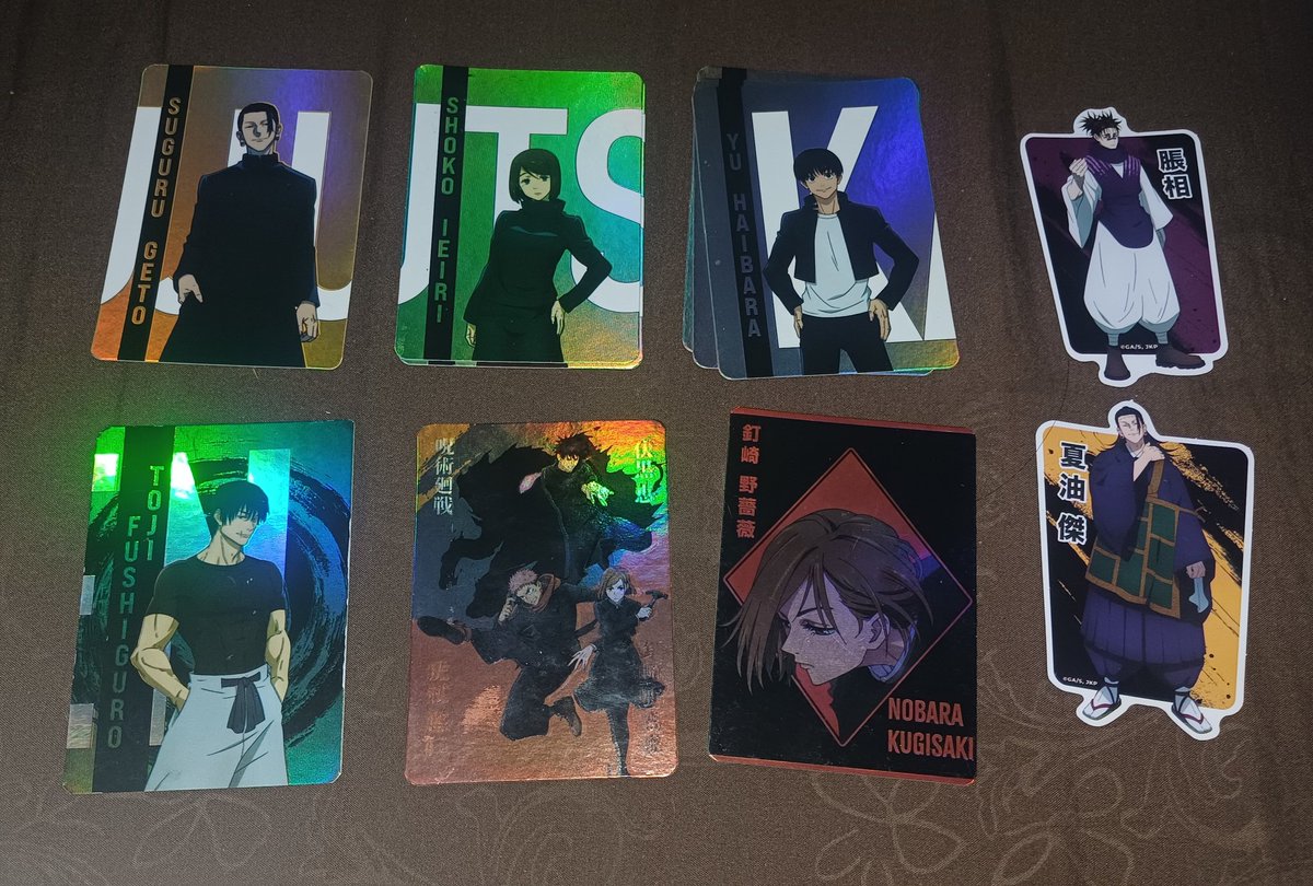 Cattcrush's tweet photo. Wts Jujutsu Kaisen x Lawson 
https://t.co/SC6hZO4m1Q https://t.co/8tFBe3FcFk