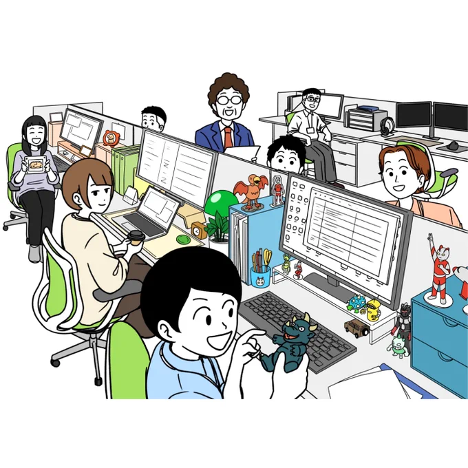 \ WORKS / 株式会社オカムラ様のWEBコンテンツ「オフィスづくりのコラム」のイラスト・漫画を担当しております。 オフィスをつくる・変えるときに「何を考えればいいのか」「どんな選択肢があるのか」といった疑問に役立つ情報を紹介しています。 #オフィスづくりのコラム